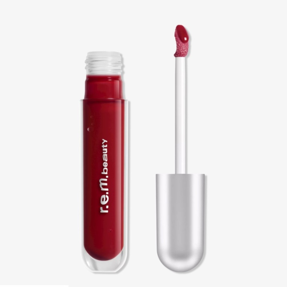 R.e.m. beauty Essential Drip Glossy Balm in Cherry Cola